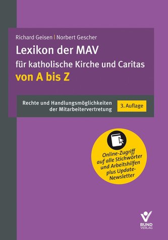 Lexikon der MAV für katholische Kirche und Caritas von A bis Z