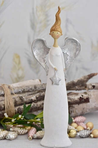 Dekorativní anděl Flam 39,5 cm