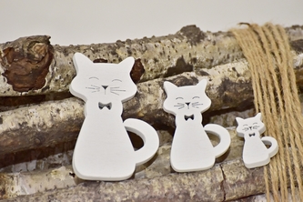 Dřevěná kočka sada 20 ks