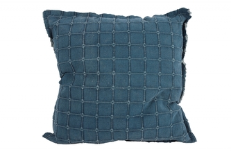 Polštář Ceejay modrý 45x45x9 cm