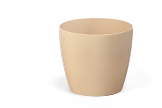 Plastový květináč Magnolia 210 mm, cappuccino