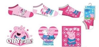 SADA 3 KS PONOŽKY PEPPA PIG - velikost 27-30