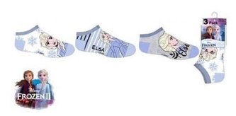 SADA 3 KS PONOŽKY FROZEN - velikost 31-34