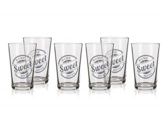 BANQUET Sada sklenic SWEET HOME 230 ml, 6 ks