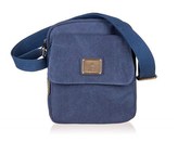 OUTDOOR GEAR Taška s příčným popruhem CANVAS, tmavě modrá