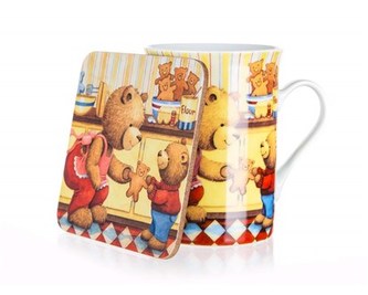 BANQUET Čajová sada BEAR, 2 díly