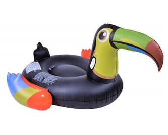 Kruh nafukovací 128 x 104 x 60 cm, tukan