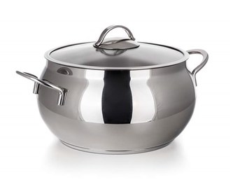 BANQUET Kastrol nerezový VISTA 26 x 16 cm, 7,8 l, s poklicí