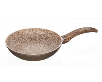 BANQUET Pánev s nepřilnavým povrchem RIVER STONE Brown 20 x 4,3 cm