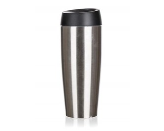 Termohrnek cestovní SUPER VALUE 420 ml, nerezový
