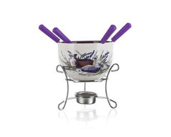 BANQUET Sada fondue na čokoládu LAVENDER, 6 ks