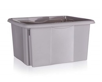 KEEEPER Box úložný EMIL 41 x 34,5 x 22 cm, 24 l, kouřový