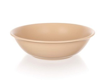 BANQUET Mísa keramická AMANDE 24,5 cm, béžová mat
