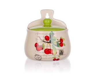 BANQUET Dóza keramická závěsná CHERRY, s víčkem, OK