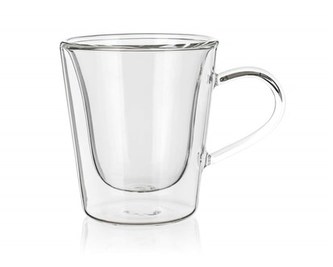 BANQUET Hrnek skleněný dvoustěnný DOBLO 110 ml