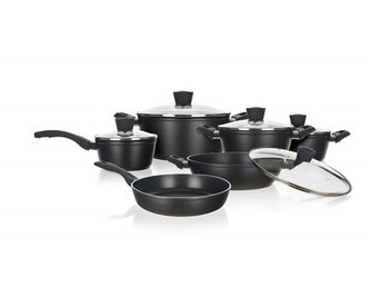 BANQUET Sada nádobí s nepřilnavým povrchem GRAZIA, 11 ks