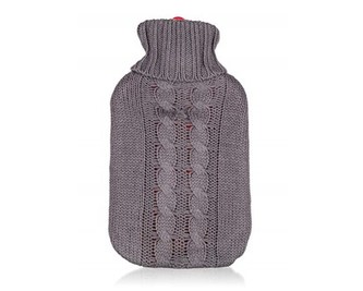 CALME Láhev zahřívací termofor WRAP 2 l, šedá CALME Láhev zahřívací termofor WRAP 2 l, šedá
