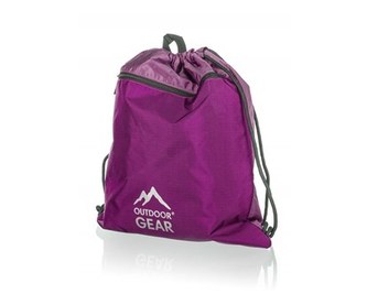 OUTDOOR GEAR Batoh stahovací SCALE, fialový