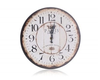 HOME DECOR Hodiny nástěnné PARIS  34 cm