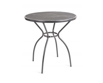 HAPPY GREEN Stůl zahradní ocelový ROUND dia 70 x 72 cm