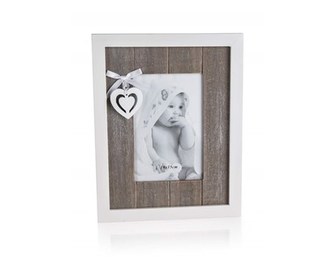 HOME DECOR Rámeček SCULPTURE HEART HEART, var.4