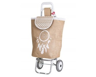 BRILANZ Taška nákupní na kolečkách CARRIE 95 x 35 x 28 cm, lapač snů