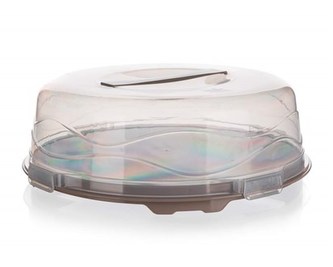 BANQUET Podnos plastový s víkem CULINARIA 33,5 x 11,5 cm, hnědý