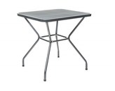 HAPPY GREEN Stůl ocelový čtvercový MAINE 70 x 70 cm