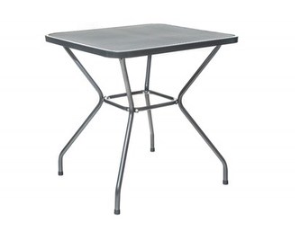 HAPPY GREEN Stůl ocelový čtvercový MAINE 70 x 70 cm