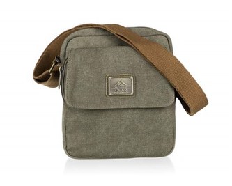 OUTDOOR GEAR Taška s příčným popruhem CANVAS, olivová