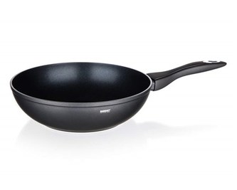 BANQUET Pánev WOK s nepřilnavým povrchem Matte Dark Grey 26 x 7,2 cm