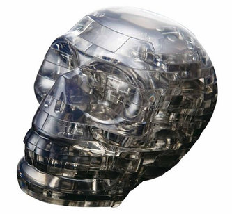 HCM Kinzel - Lebka: 3D Crystal puzzle 49 dílků