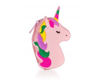 PRETTY UP Peněženka malá PRETTY UP 8 x 10,5 x 3,5 cm, jednorožec