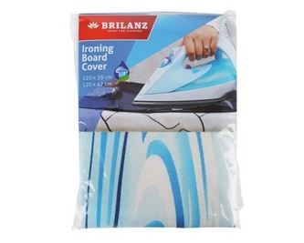 BRILANZ Potah na žehlící prkno 120 x 38 cm, rozměr 120 x 42 cm