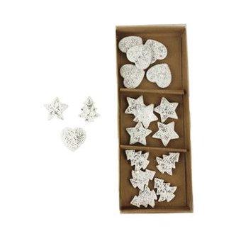 Vánoční dekorace, 18ks X0783