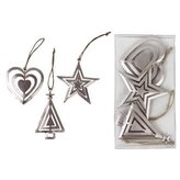 Kovové ozdoby 3 ks K1688