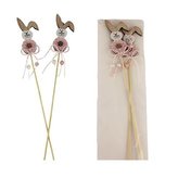 Zápich zajíc, 2ks D3678