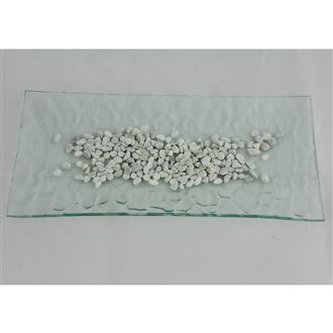 Skleněný tácek dekorační S0149/1