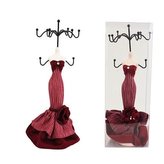 Stojánek na šperky červený