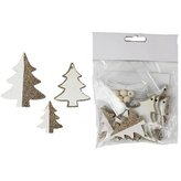 Strom bílo-champagne 12 ks D1812