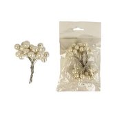 Dekorace bílé, 48ks/bal. X1127/B