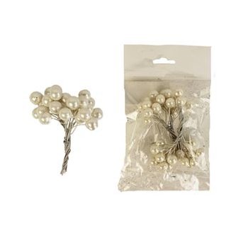 Dekorace bílé, 48ks/bal. X1127/B