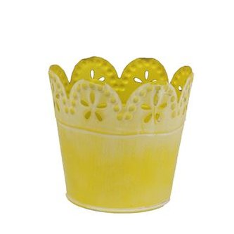 Obal kulatý žlutý K1407-02