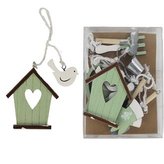 Dřevěné dekorační nářadí 10 ks D1471-15