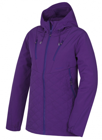 Dámská softshell bunda Salex L tm. fialová - M