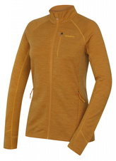 Dámská mikina z merino vlny Alou L horčicová - L