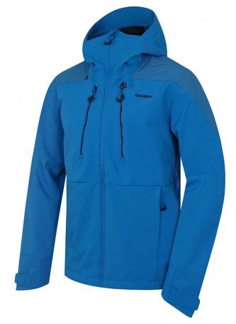 Pánská softshell bunda Sevan M modrá - L