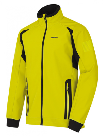 Pánská softshell bunda Scooby M sv. zelená - XXL