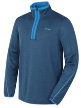 Pánská mikina s rolákem Artic M tm. modrá/modrá - L