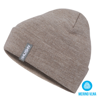 Dámská merino čepice Merhat 4 béžová - S-M Dámská merino čepice Merhat 4 béžová - S-M